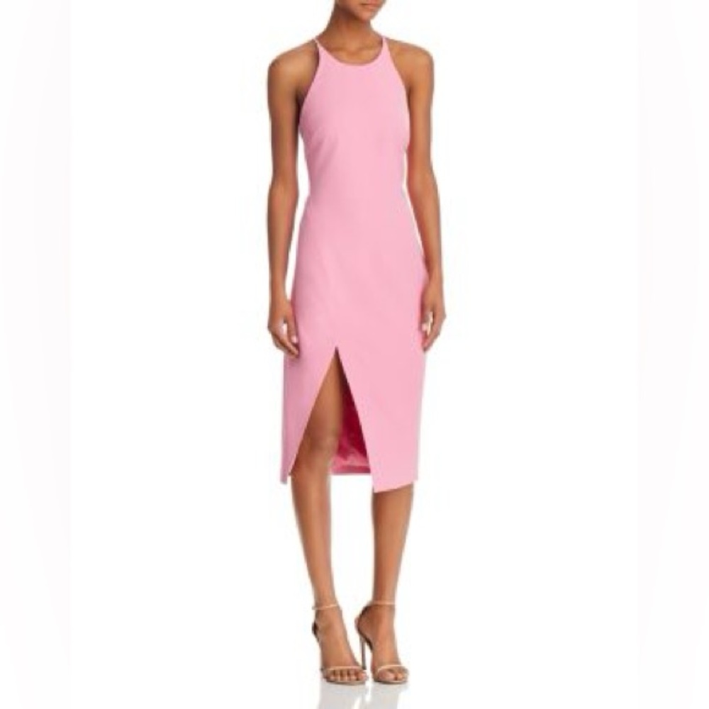 Bardot Halter Midi Halter Dres